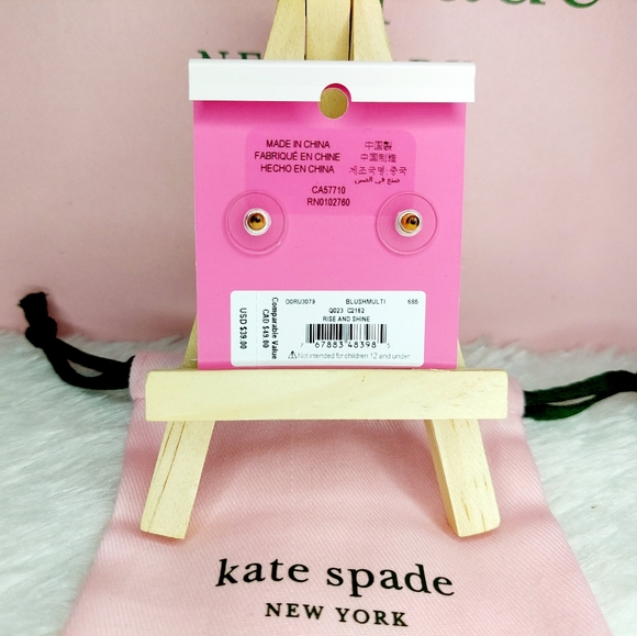 🎀 Kate Spade Rise and Shine earrings - Picture 4 of 4